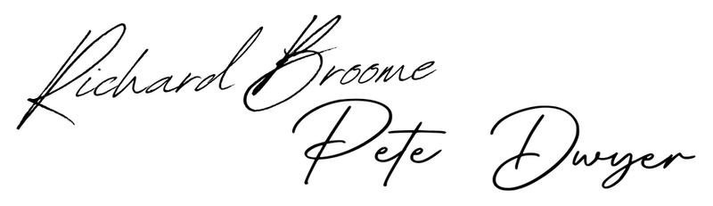 Four handwritten signatures arranged horizontally on a white background.