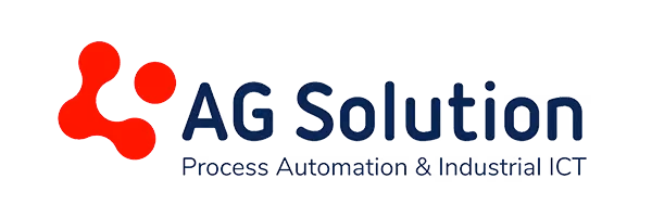 AG Solution logo with red abstract icon and text 'Process Automation & Industrial ICT'.